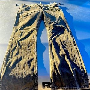 Brown corduroy silver 30/32 pants